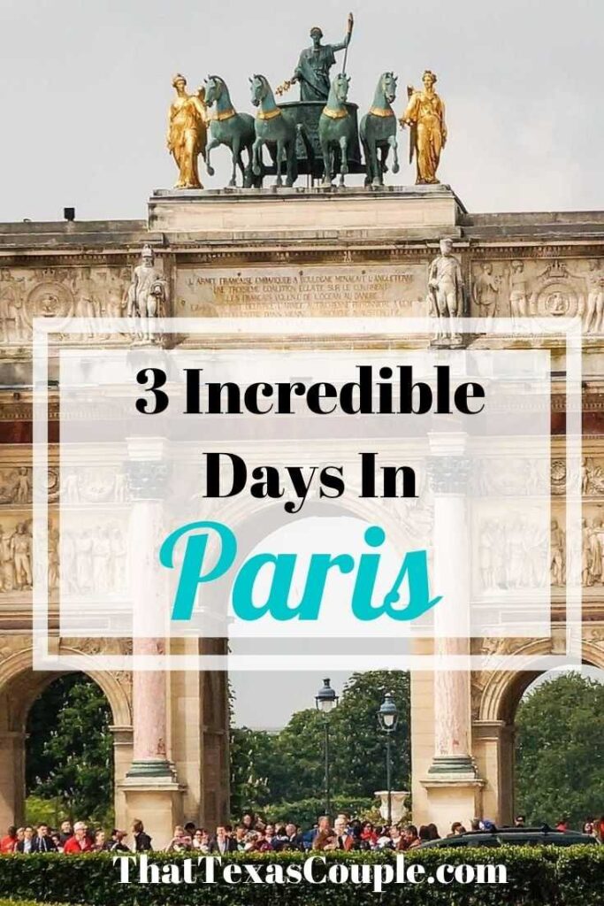 3 days in Paris