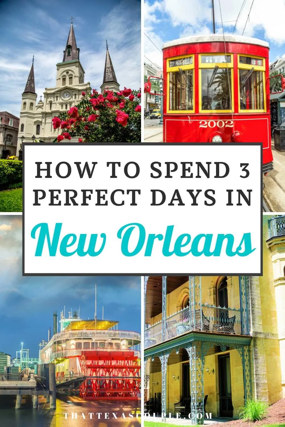 3 Days in New Orleans Pin Image