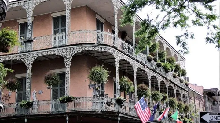 Balcony in New Orleans