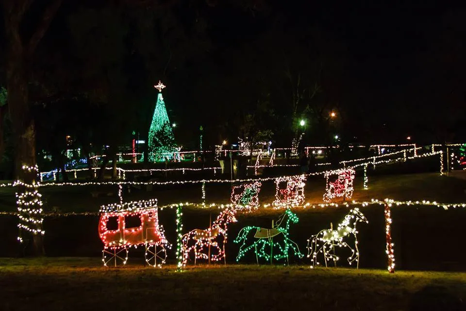 Christmas lights Granbury