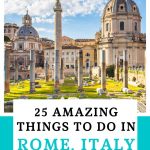 things to do in Rome Pin Image