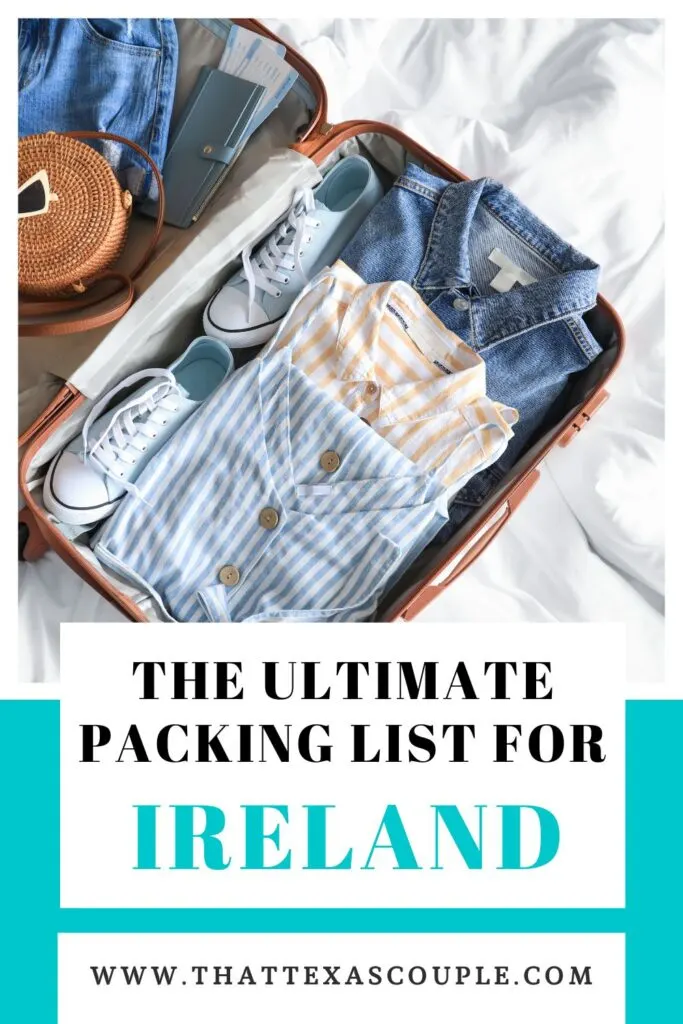 Ireland Packing List