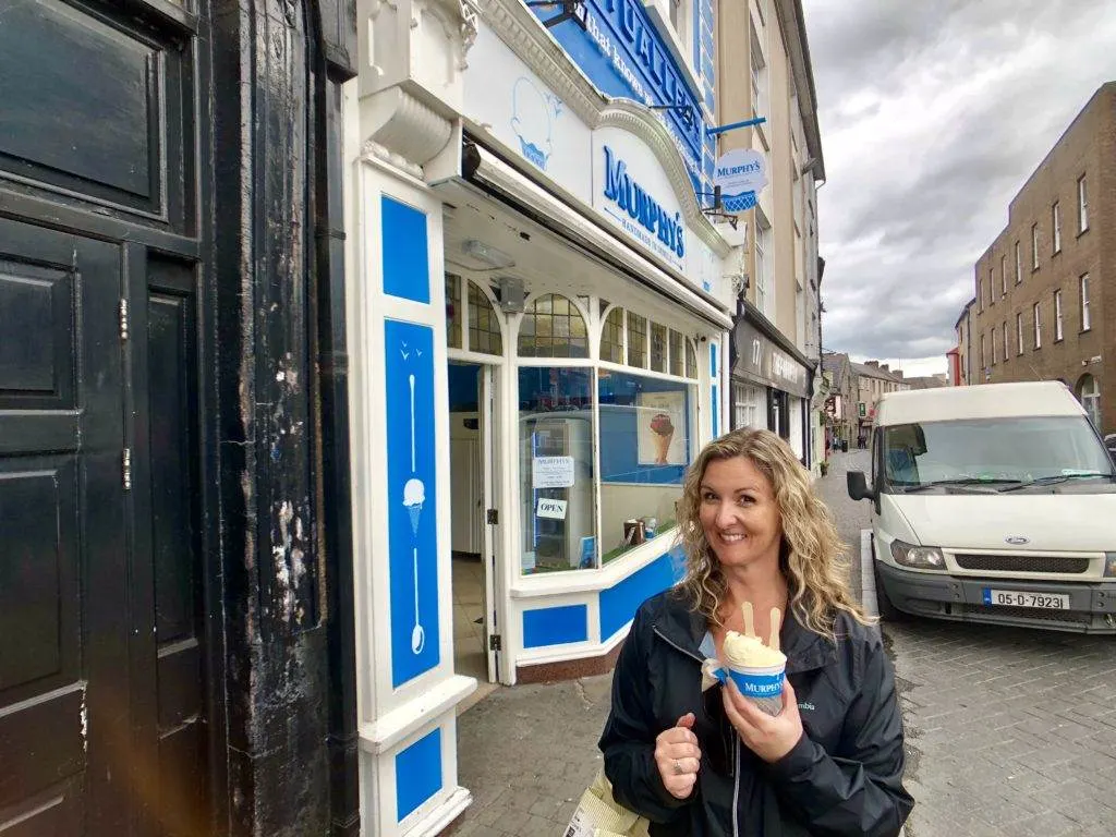 Murphy's Ice Cream during our day trip from Dublin to Kilkenny