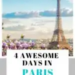 4 Day Paris Itinerary