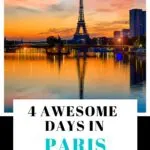 4 Day Paris Itinerary