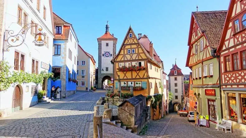 Rothenburg ob der Tauber is one of great day trips from Munich