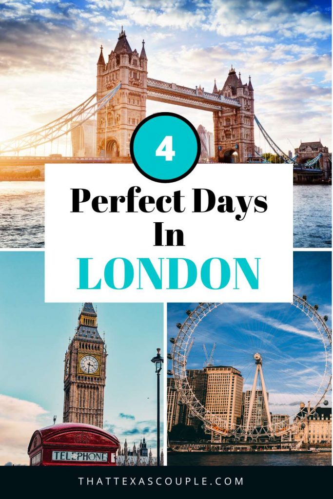 4 days in London Pin image