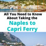Naples to Capri Ferry Pin Image