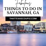 things to do in savannah ga