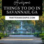 things to do in savannah ga