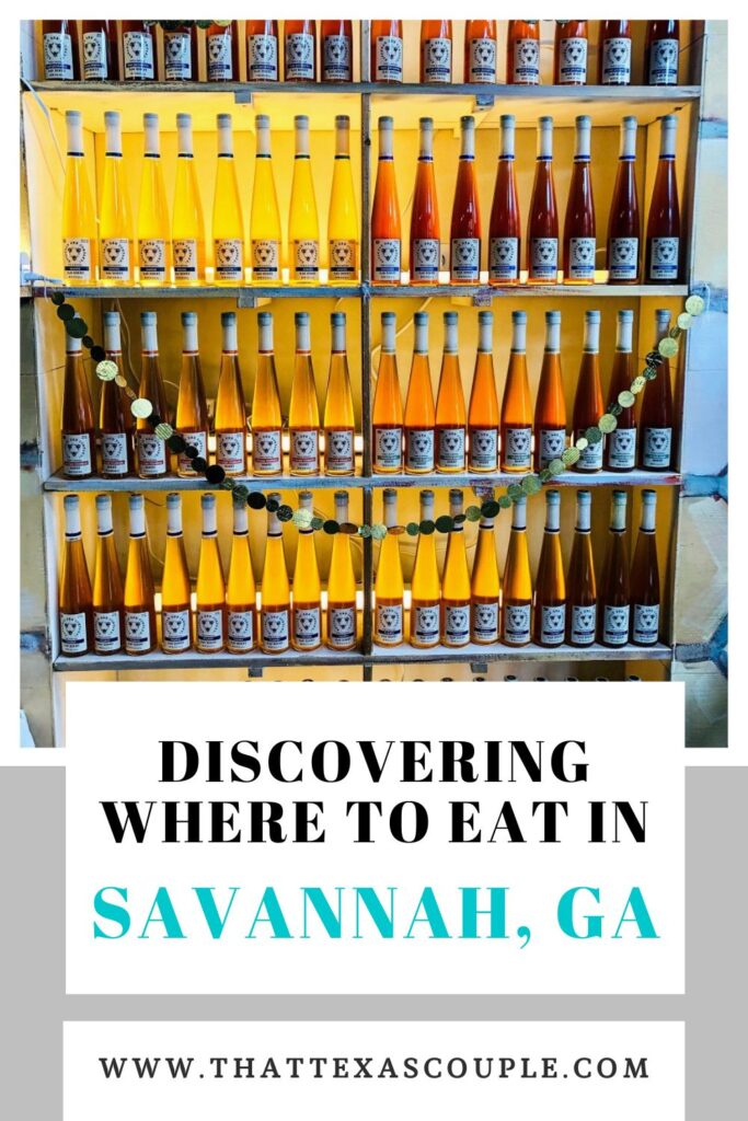 Savannah food tour