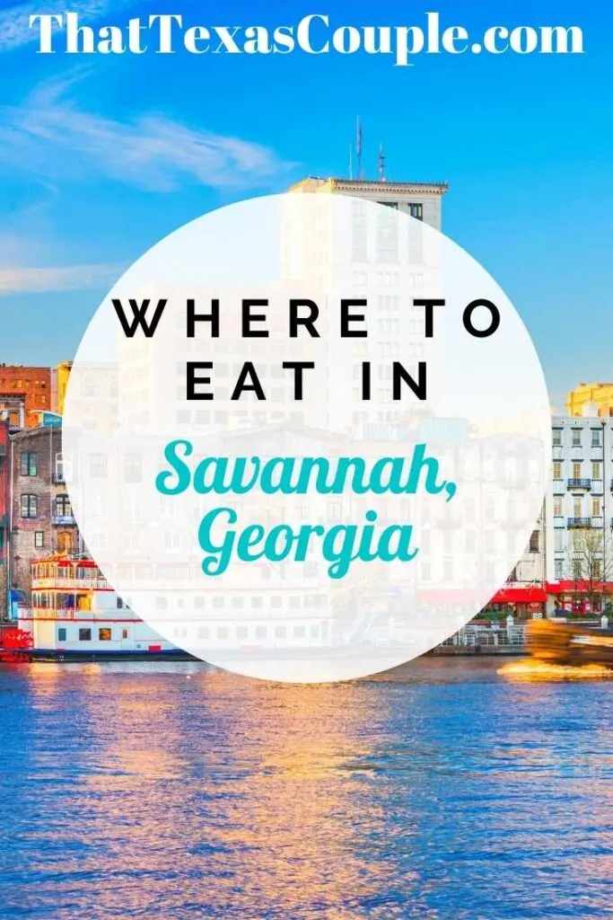 Savannah food tour