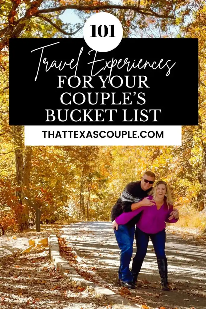 couples bucket list