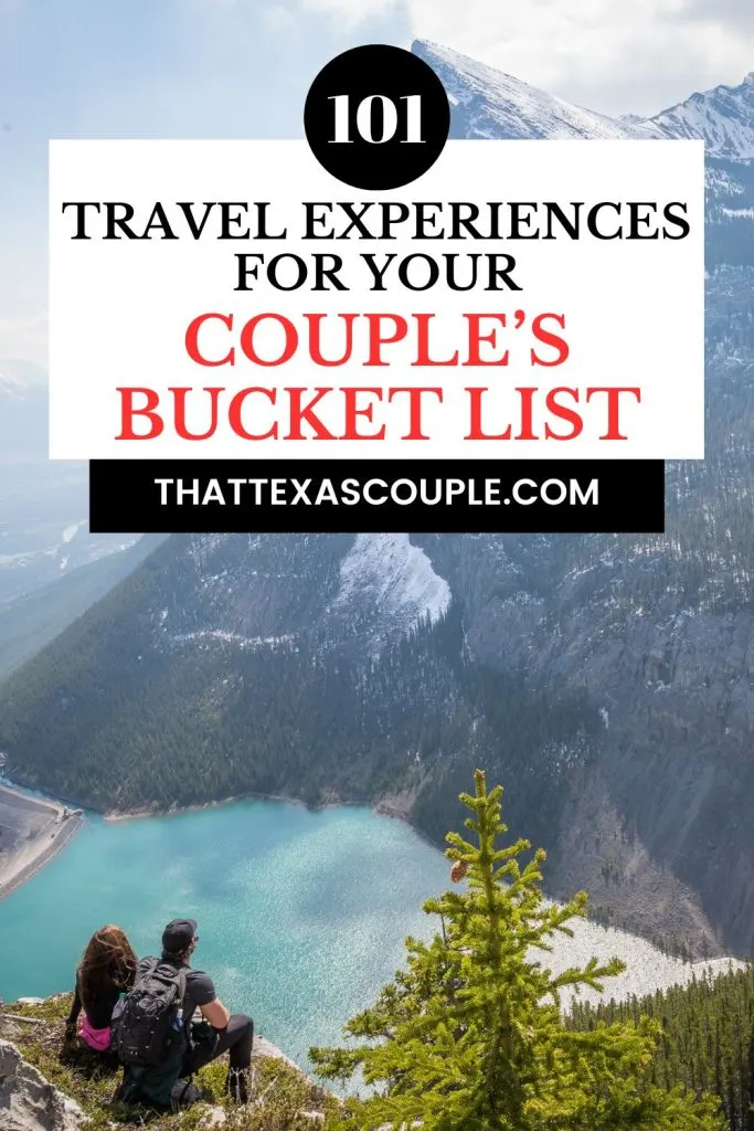 couples bucket list