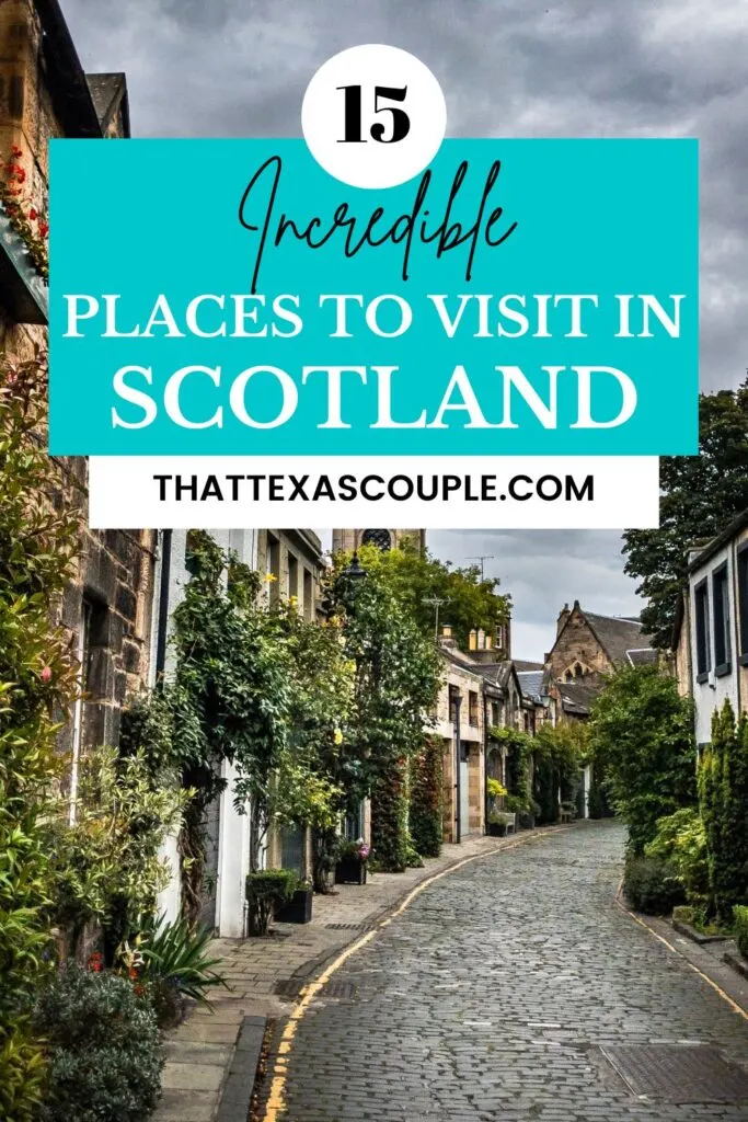 places to visit in Scotland