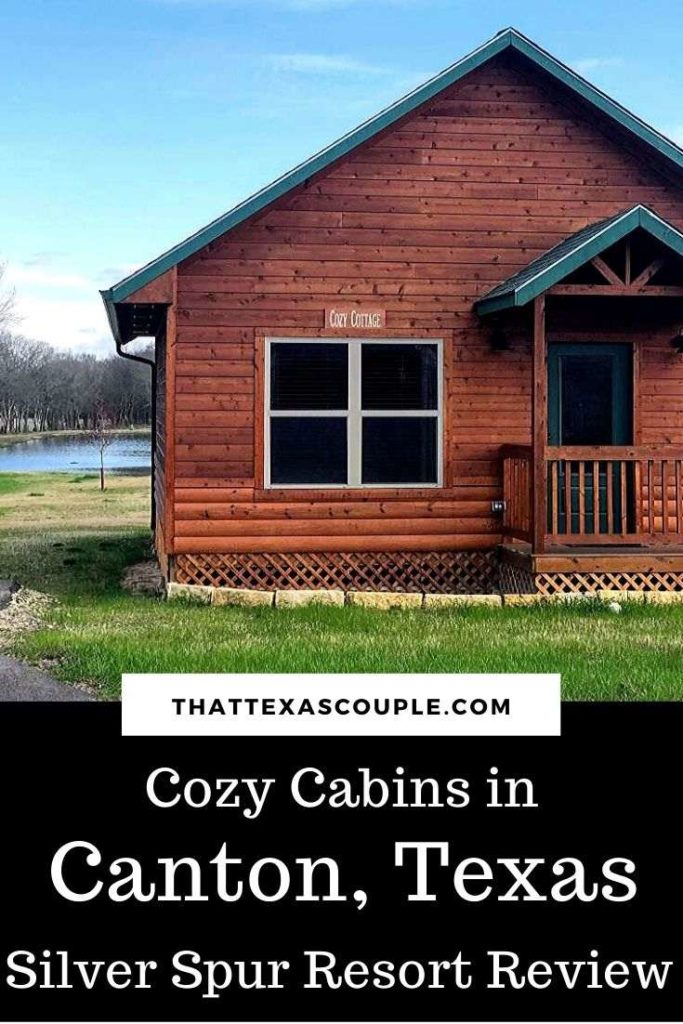 Are you looking for cabins in Canton, Texas? Maybe you are headed to Canton trade days? Then you need to read this review of the cozy cabins at Silver Spur Resort! #cantontexas #canton #texas #traveltips