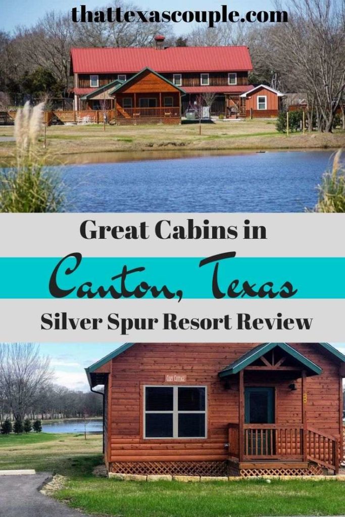 If you're headed to Canton, Texas then you definitely need to read our review of the cabins at Silver Spur Resort. #canton #texas #texastravel #cabinsintexas