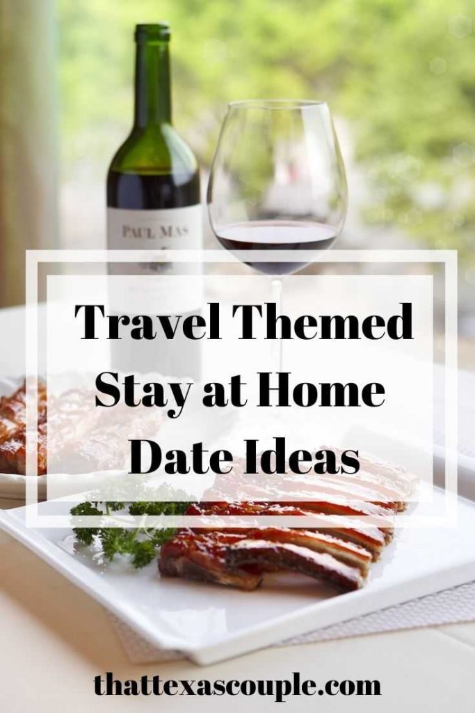 Surprise your loved one tonight with these fun and creative stay at home date ideas that are travel themed. Check it out! Date ideas|travel dates|at home date ideas|stay at home ideas|travel themed dates