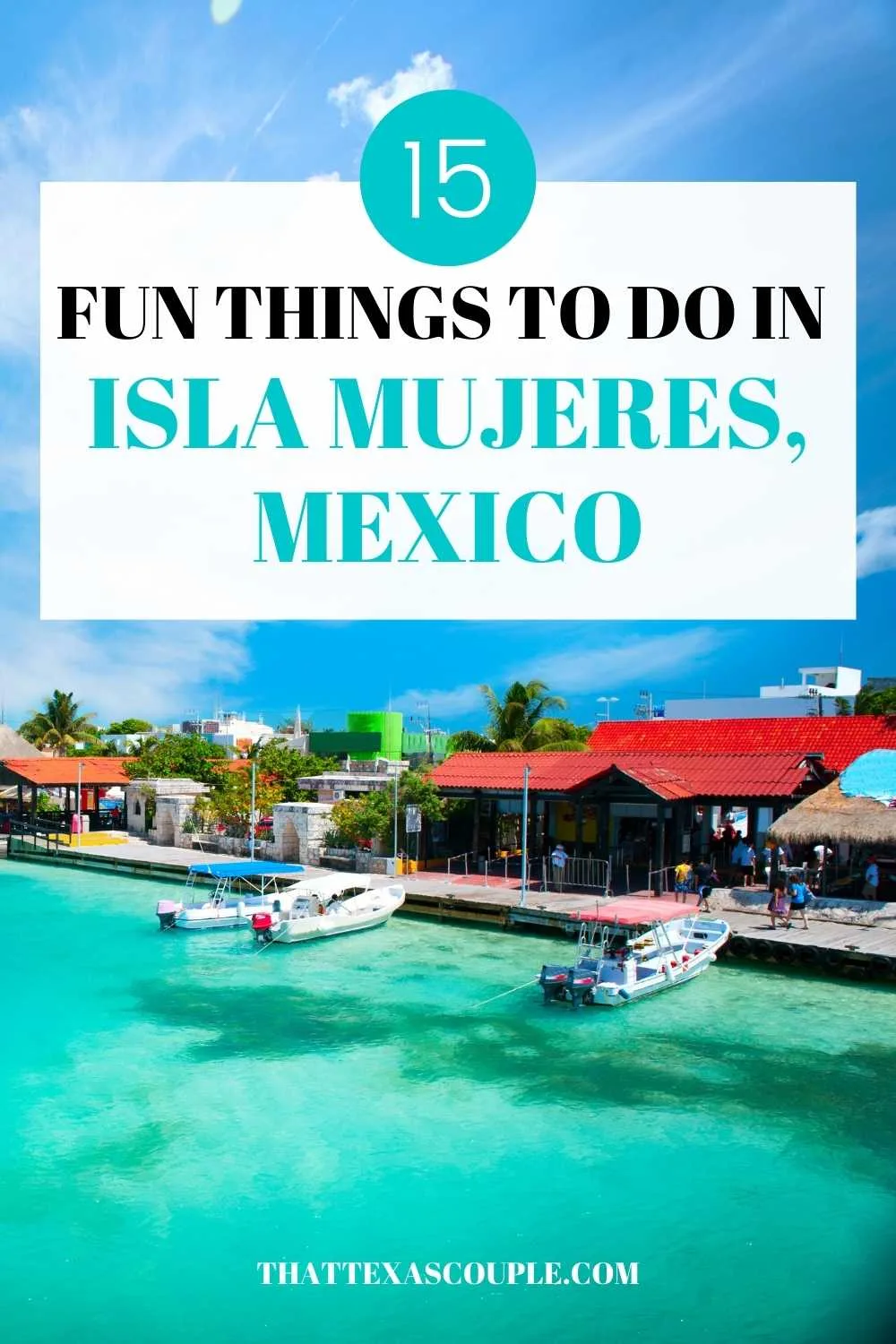 things to do in Isla Mujeres Pin Image