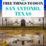 free things to do in San Antonio Pinterest Image