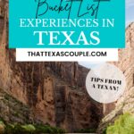 Texas bucket list
