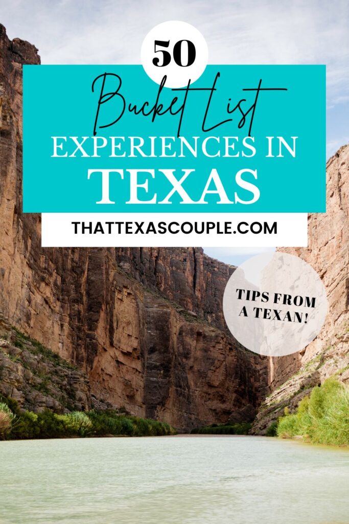 Texas bucket list
