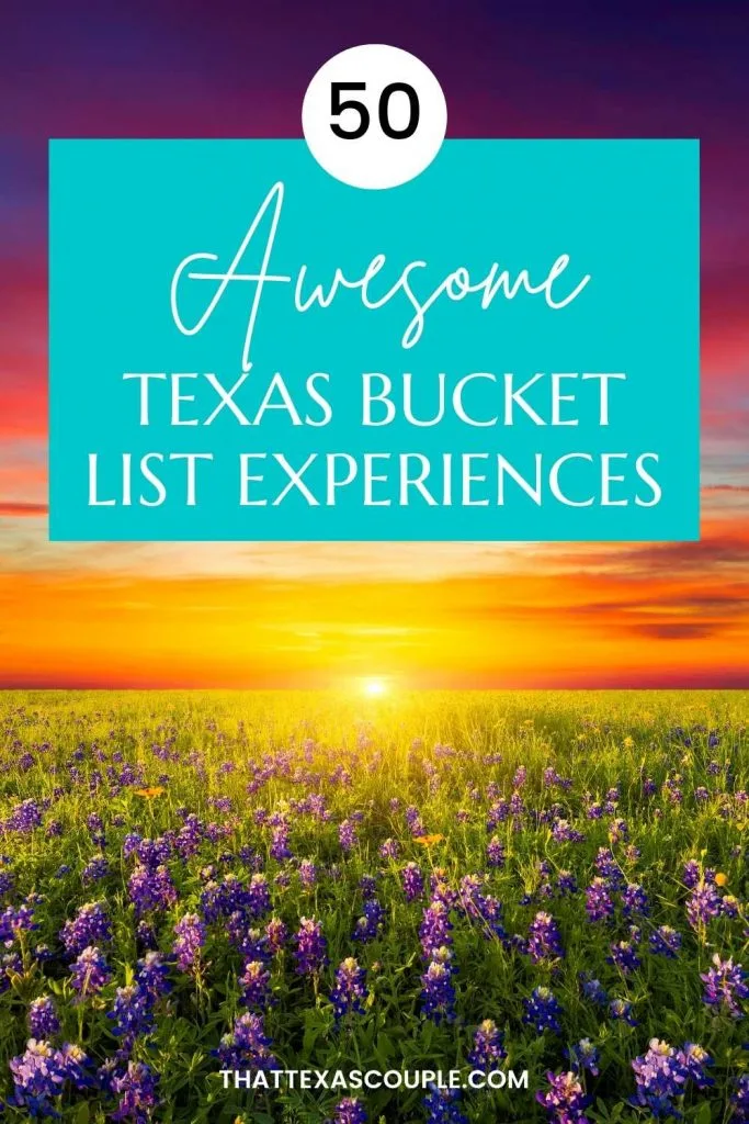 Texas bucket list