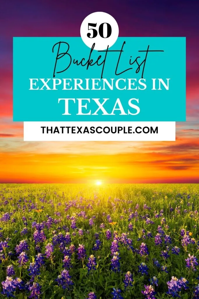 Texas bucket list
