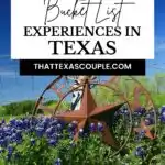 Texas bucket list