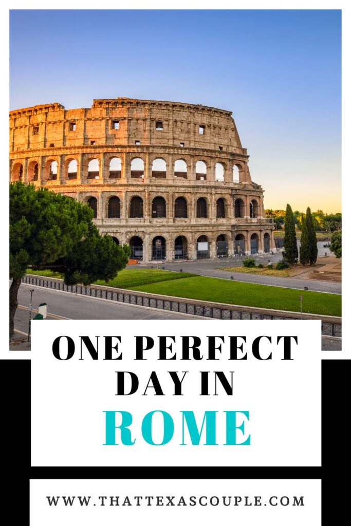 one day in Rome