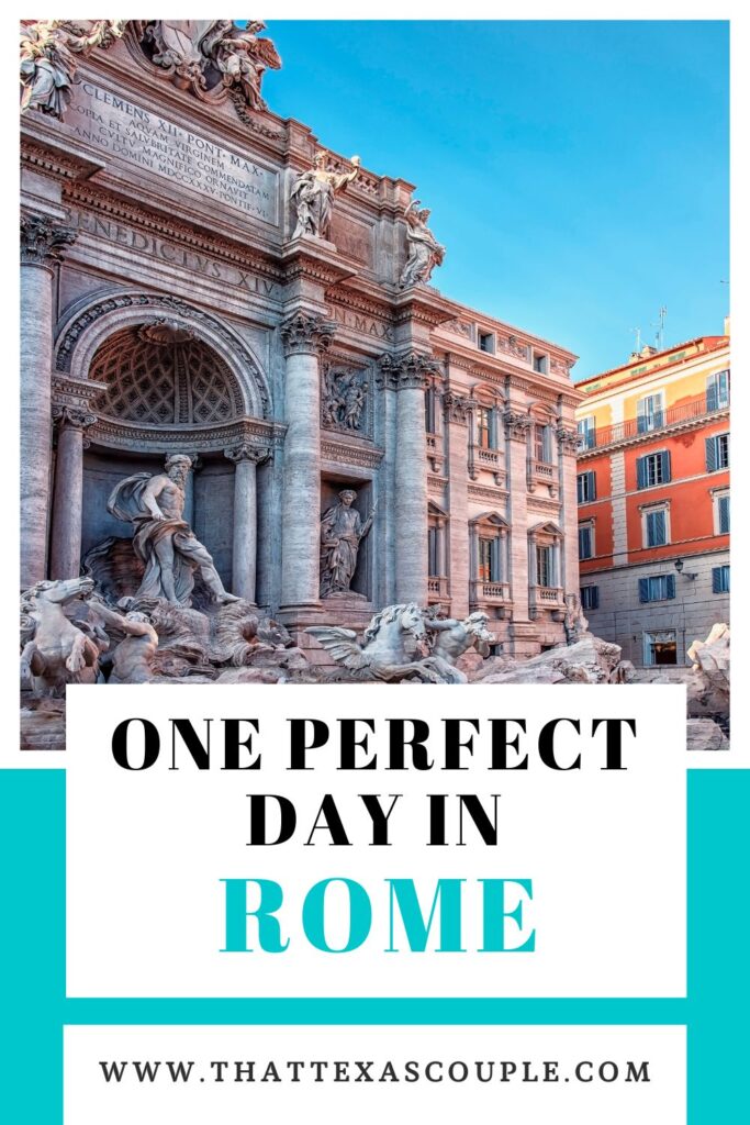 one day in Rome