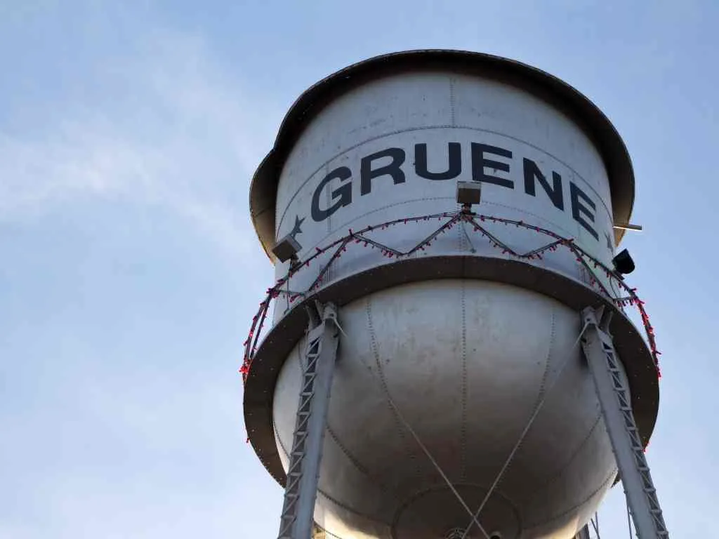 Gruene tower-day trips from Austin