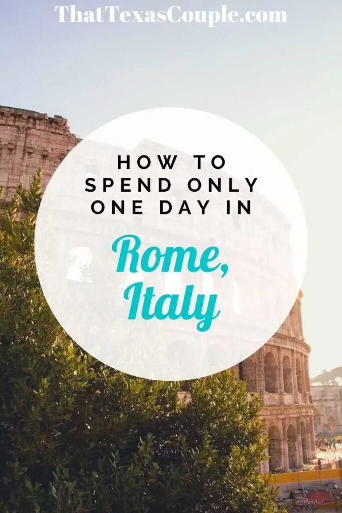 One Day in Rome