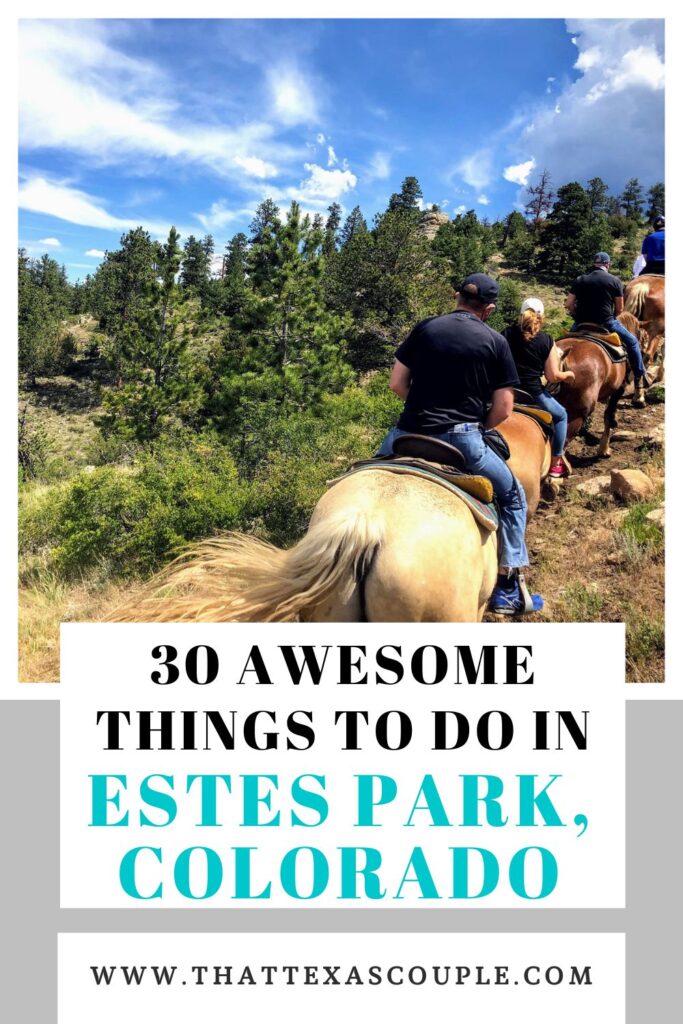 things to do in estes park colorado