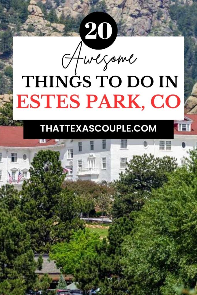 things to do in estes park colorado