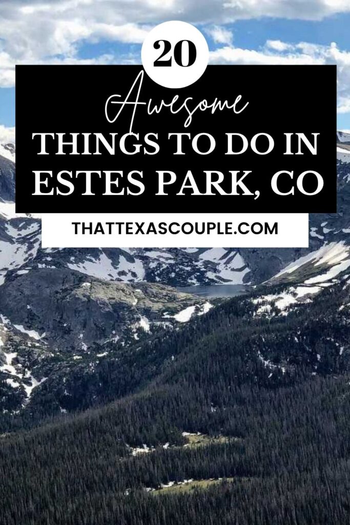 things to do in estes park colorado