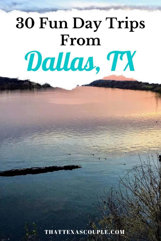day trips from Dallas Pin Image