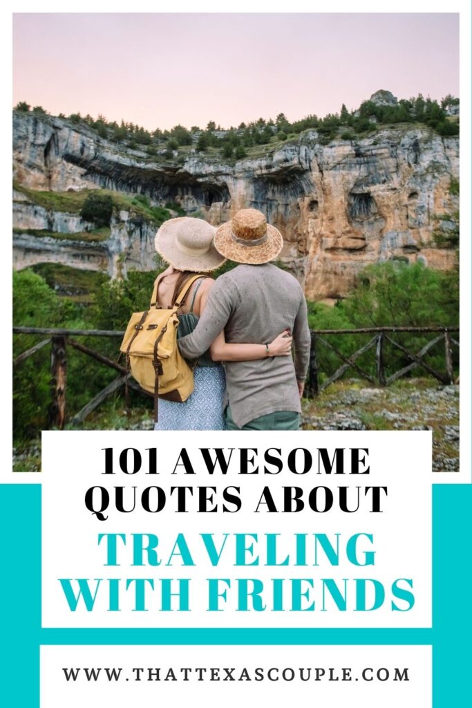 friends traveling quotes