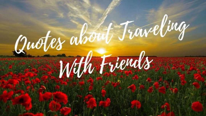 Quotes-traveling with friends