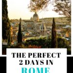 2 day Rome itinerary