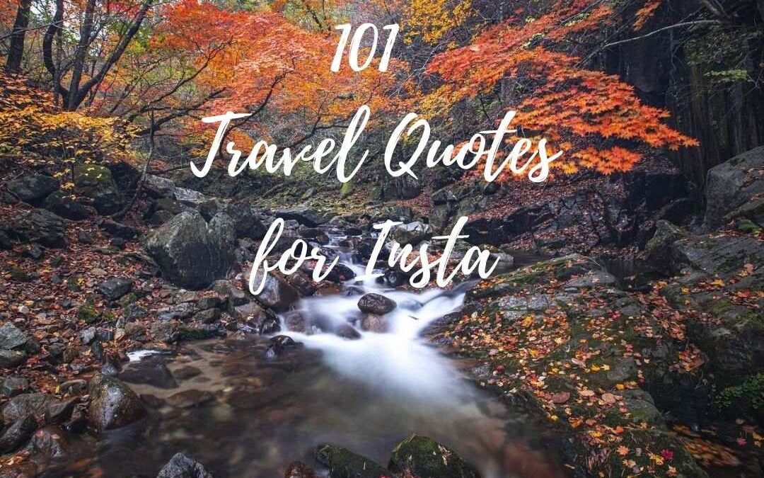 travel quotes for insta