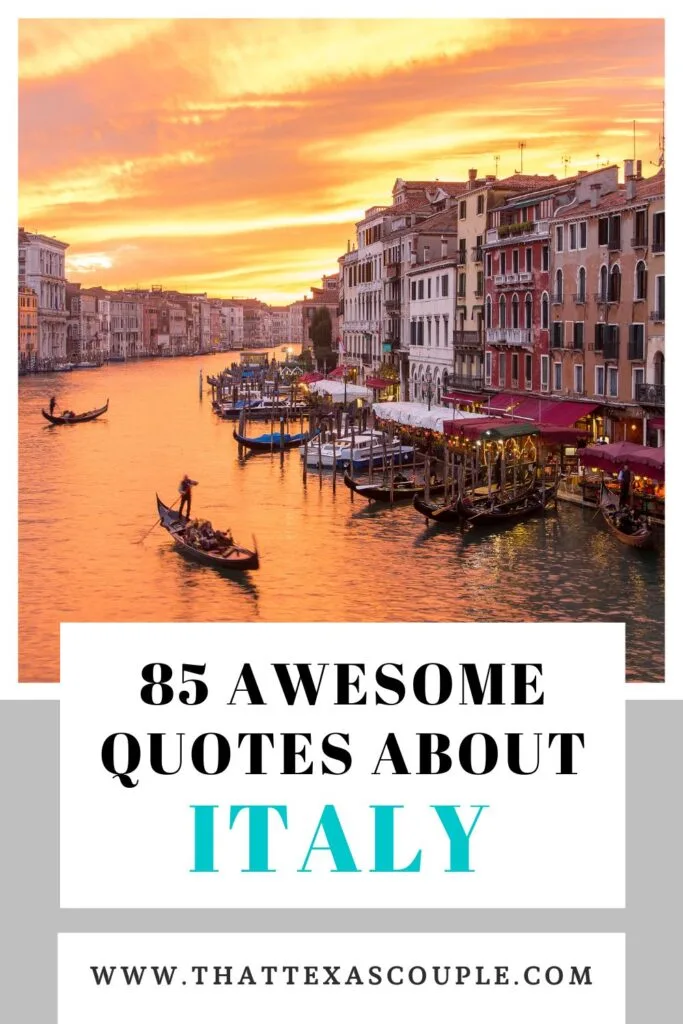 quotes about Italy