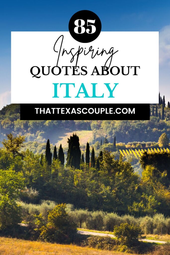 quotes about Italy