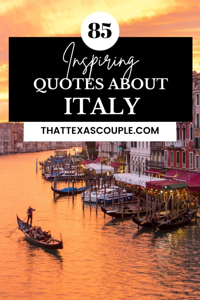 quotes about Italy