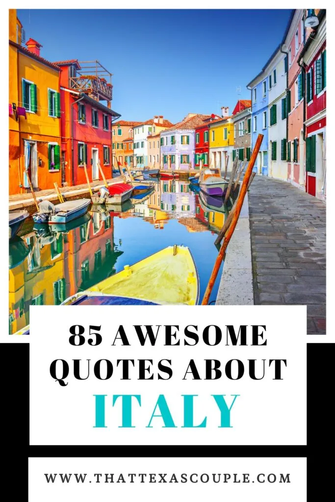 quotes about Italy