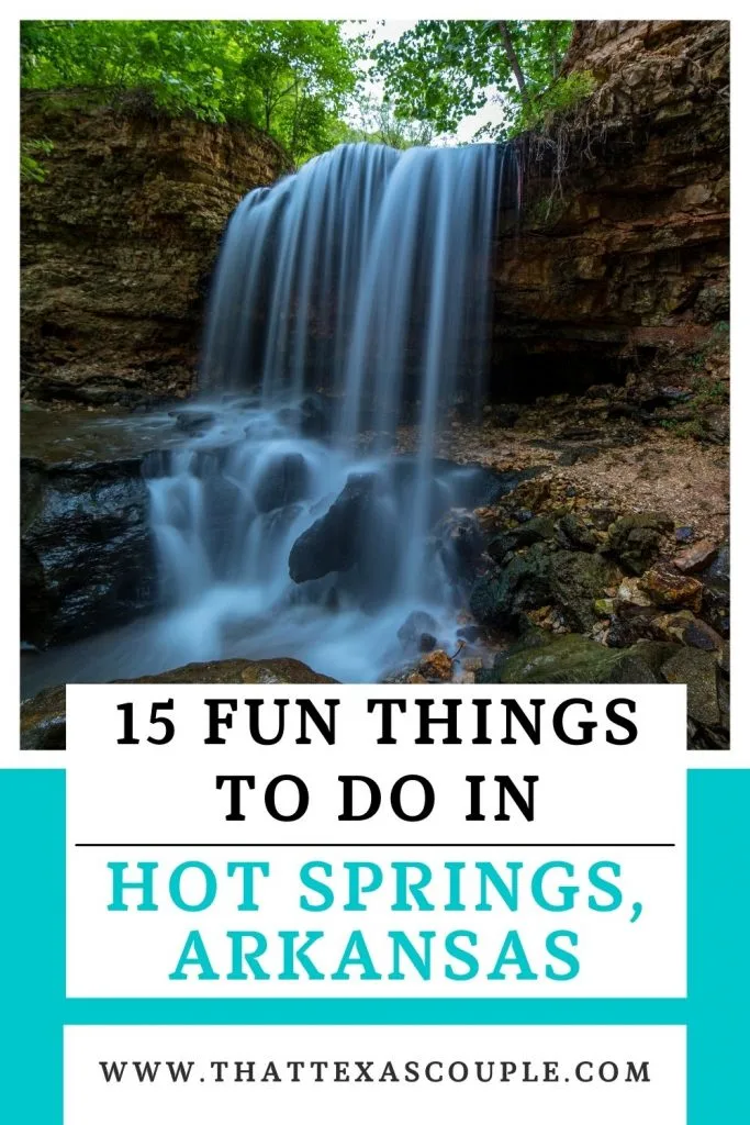 Things To Do In Hot Springs Pinterest Image