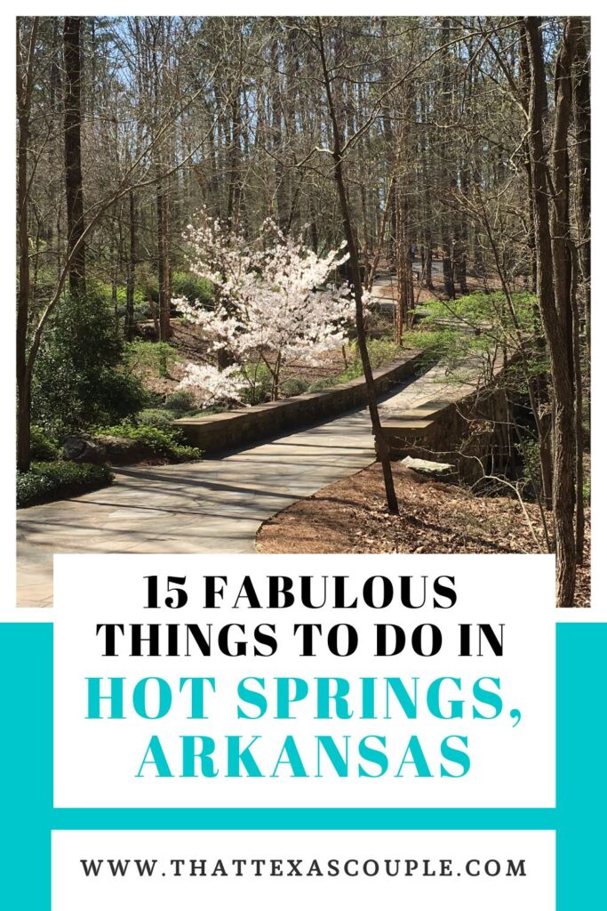 things to do in Hot Springs Arkansas