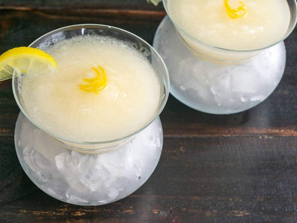 Italian cocktails-Sgroppino al Limone