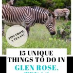 things to do in Glen Rose TX