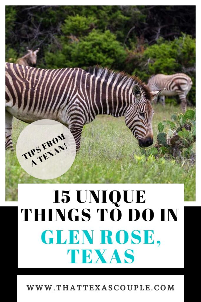 things to do in Glen Rose TX